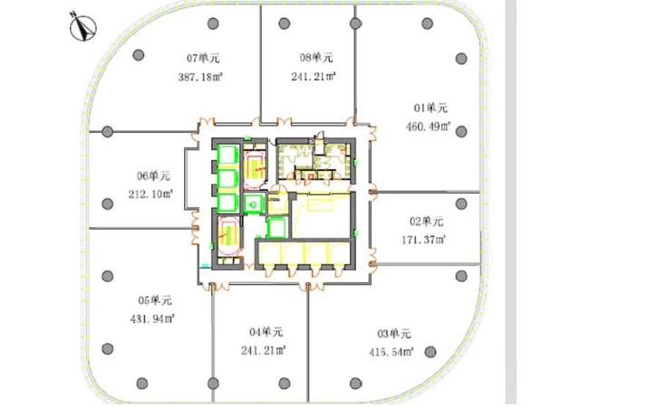 世紀(jì)匯廣場戶型圖